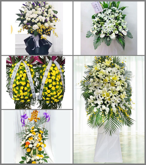 江西南昌进贤县白圩乡白事花篮预定